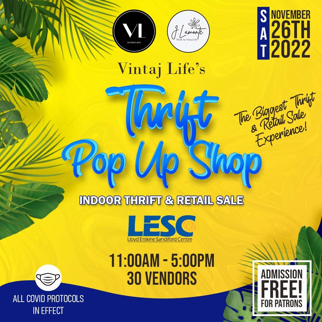 Vintaj Life's Thrift Pop Up Shop